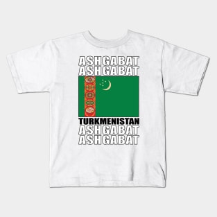 Flag of Turkmenistan Kids T-Shirt